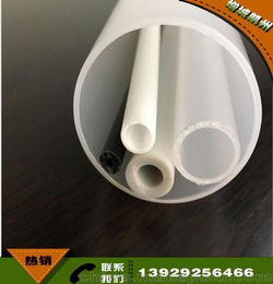 厂家直销食品级PP塑胶圆管 PP异型材挤出加工 乳白本色